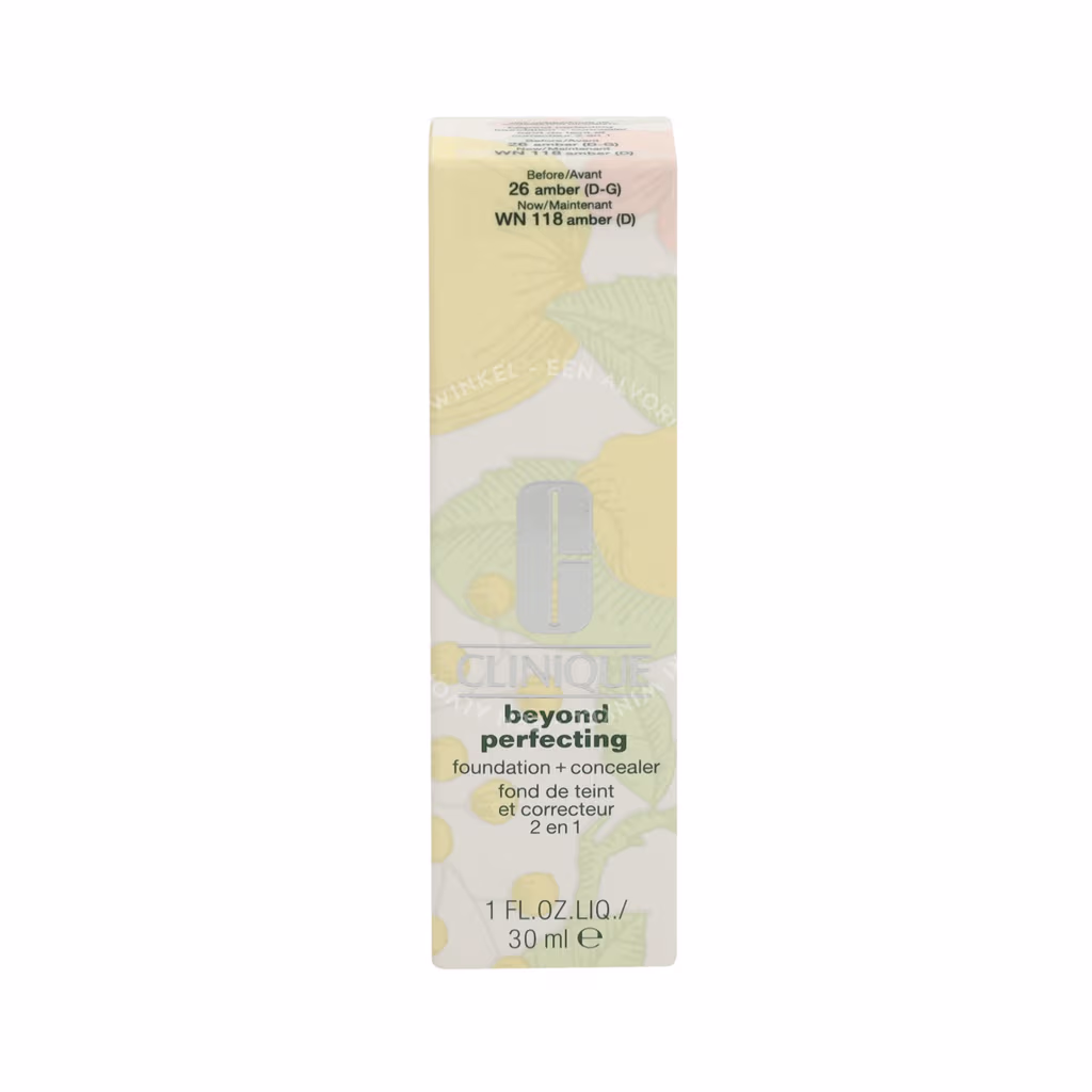 Clinique Clinique Beyond Perfecting Foundation + Concealer — WN 118 Amber (D) — foto 2