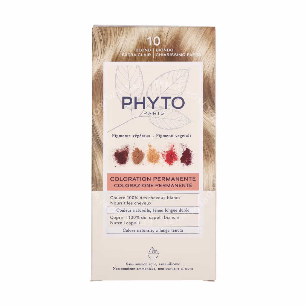 Phyto Phyto Phytocolor Permanent Color — #10 Extra Fair Blond — foto 2