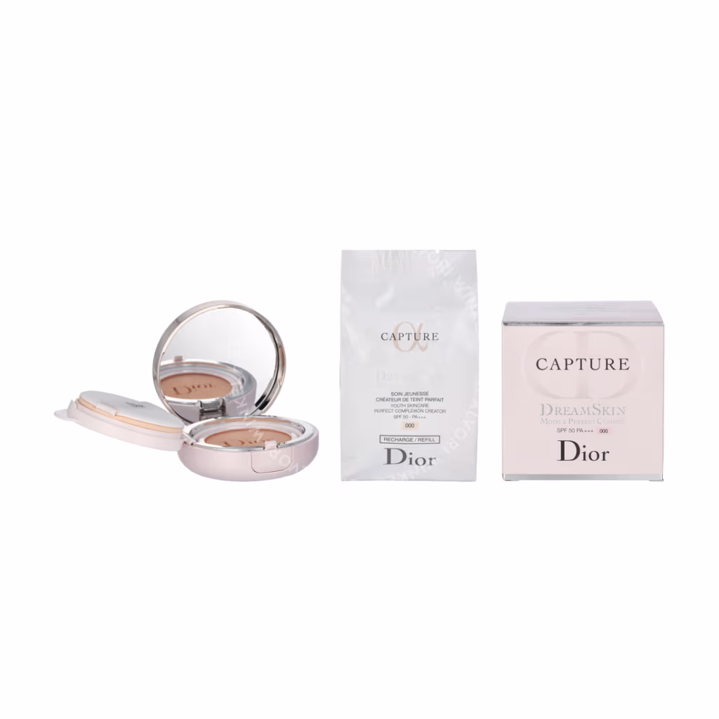Christian Dior Dior Capture Dreamskin Moist & Perfect Cushion SPF50 — #000 (2x15g) — foto 3