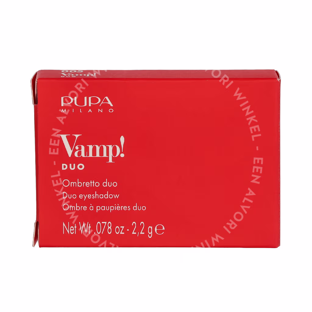 Pupa Milano Pupa Vamp! Compact Duo Eyeshadow — #005 Milk Chocolate — foto 2