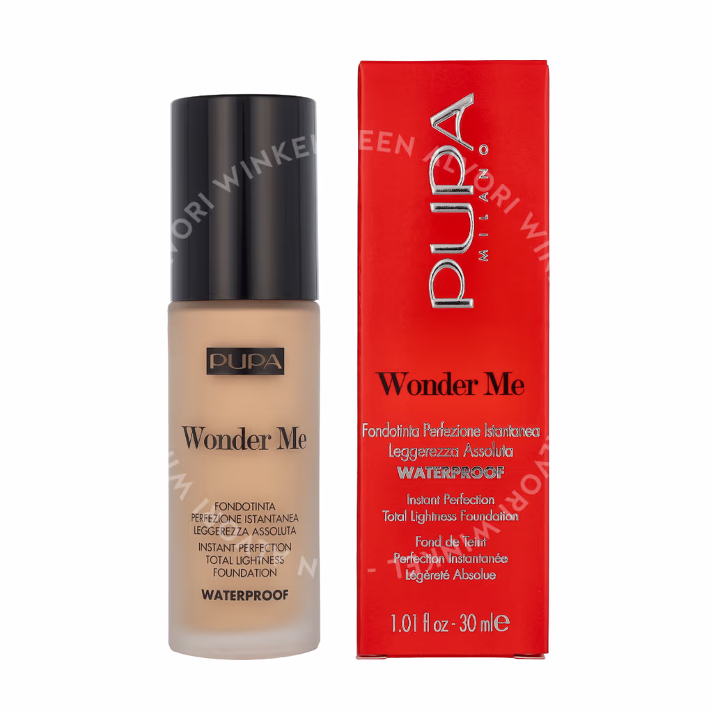 Pupa Milano Pupa Wonder Me Waterproof Foundation — #020 Light Beige — foto 3